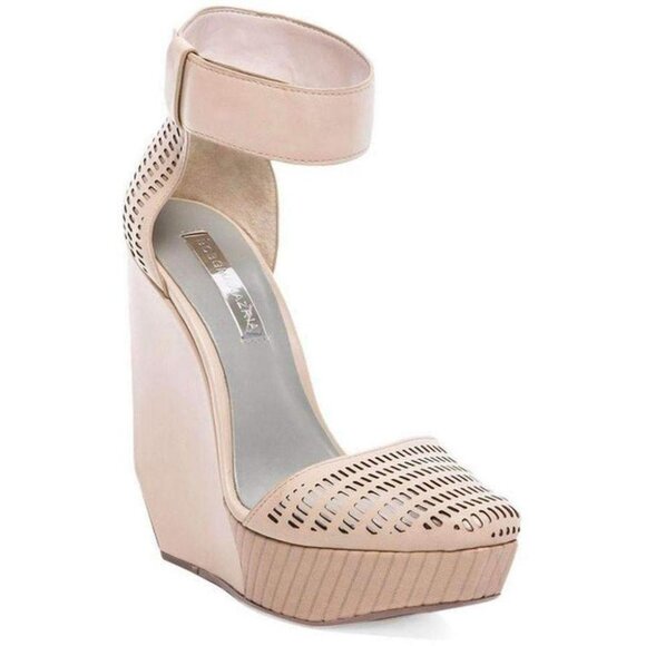 BCBGMAXAZRIA Austin Ankle Strap Wedge Sandal BNWT - Picture 1 of 16